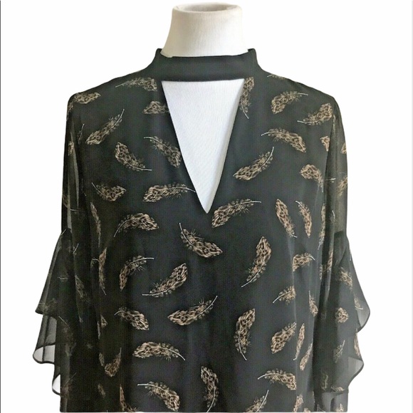 SAM EDELMAN Floral Chiffon Dress - Picture 1 of 6